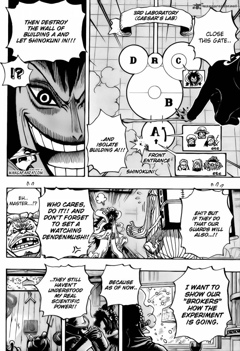 One Piece Chapter 679 page 7 - Chapter 679: The G-5 Spirit