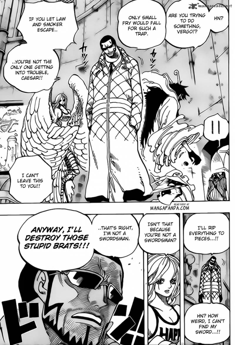 One Piece Chapter 679 page 8 - Chapter 679: The G-5 Spirit