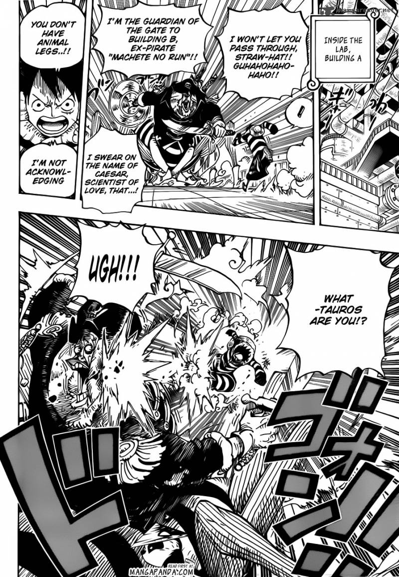 One Piece Chapter 679 page 9 - Chapter 679: The G-5 Spirit