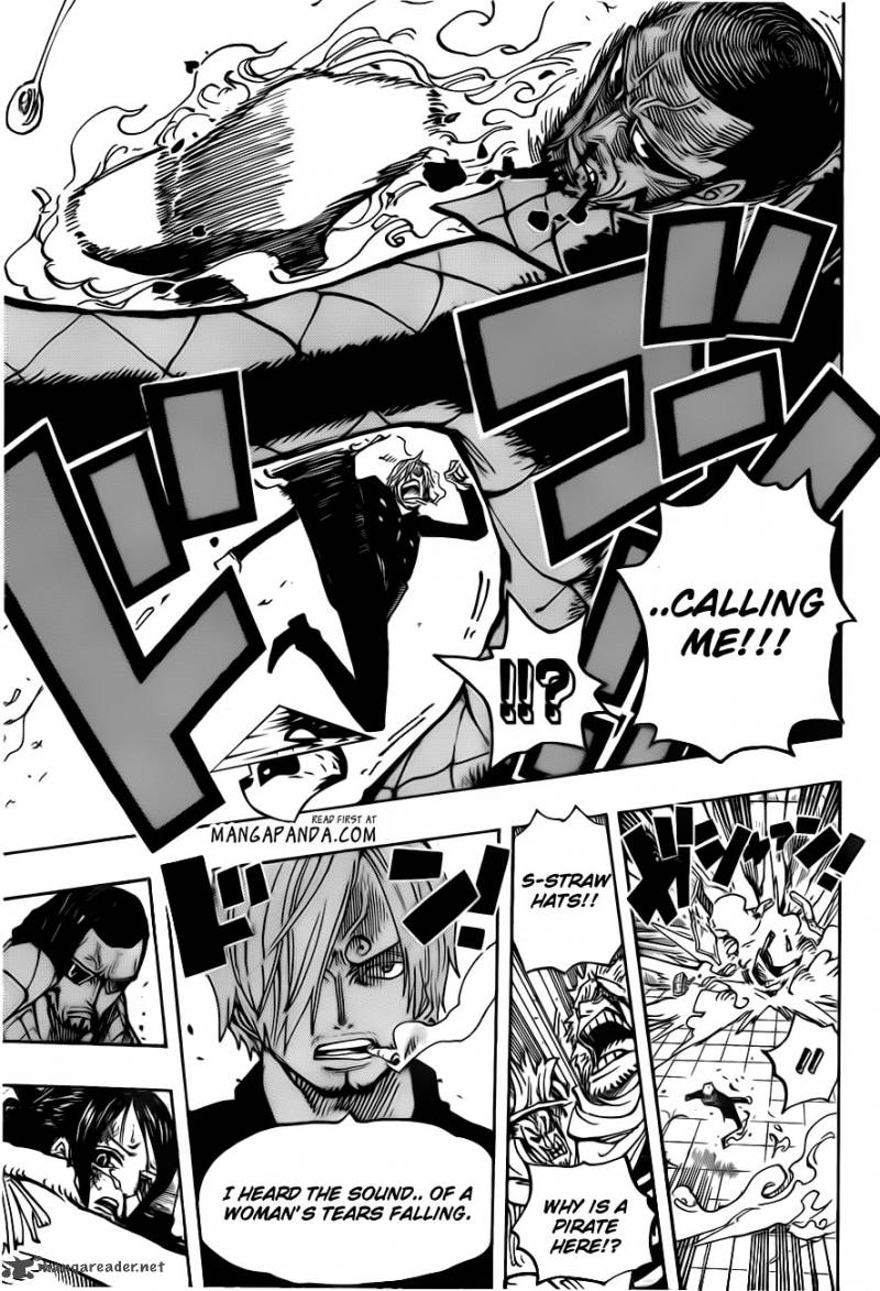 One Piece Chapter 680 page 17 - Chapter 680: Marine G-5 Base Commander Vergo the Demon Bamboo