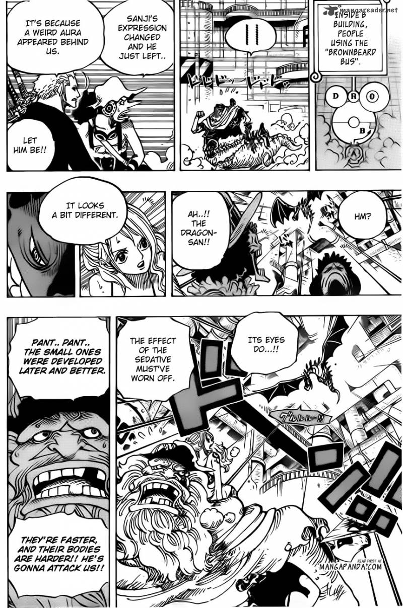One Piece Chapter 680 page 18 - Chapter 680: Marine G-5 Base Commander Vergo the Demon Bamboo