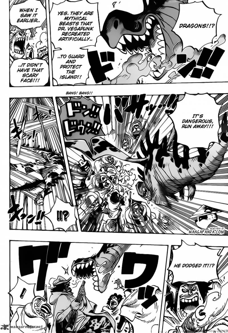 One Piece Chapter 680 page 8 - Chapter 680: Marine G-5 Base Commander Vergo the Demon Bamboo