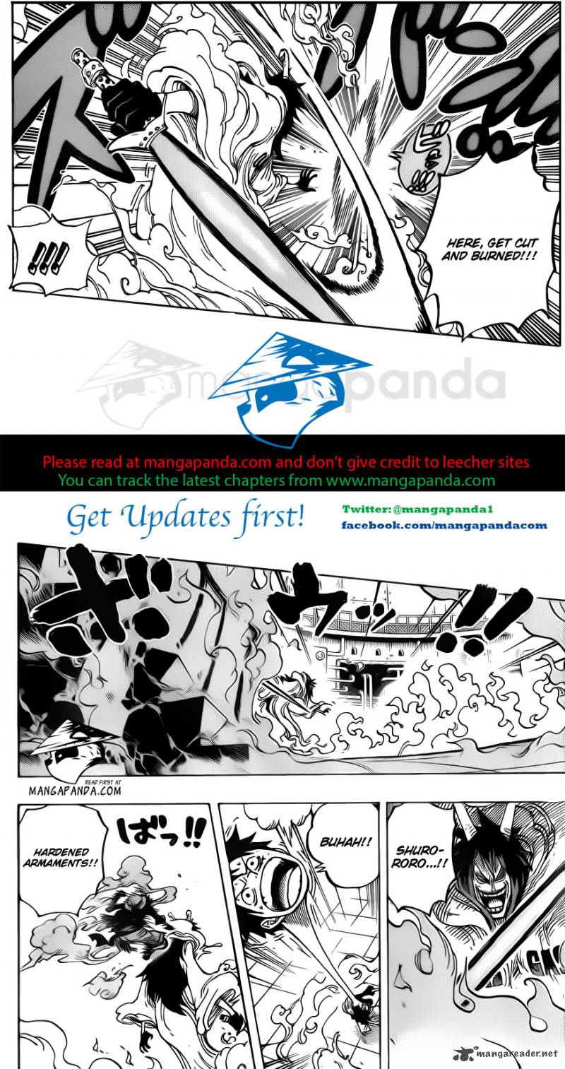 One Piece Chapter 681 page 10 - Chapter 681: Luffy vs. Master