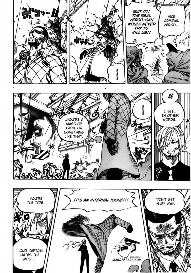 One Piece Chapter 681 page 16 - Chapter 681: Luffy vs. Master