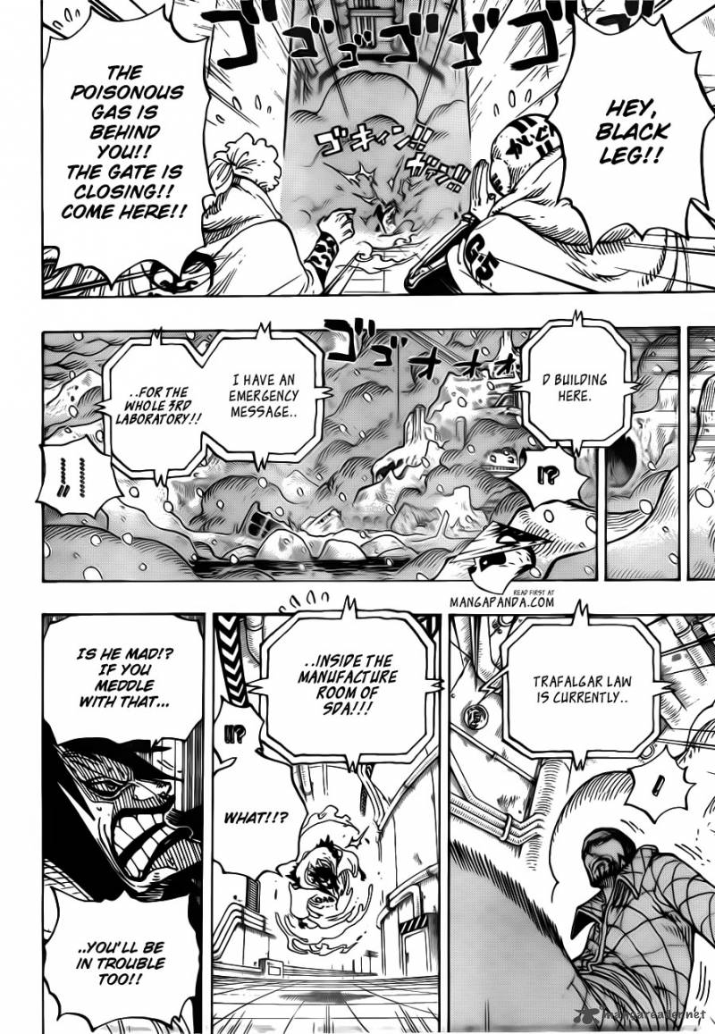 One Piece Chapter 681 page 18 - Chapter 681: Luffy vs. Master