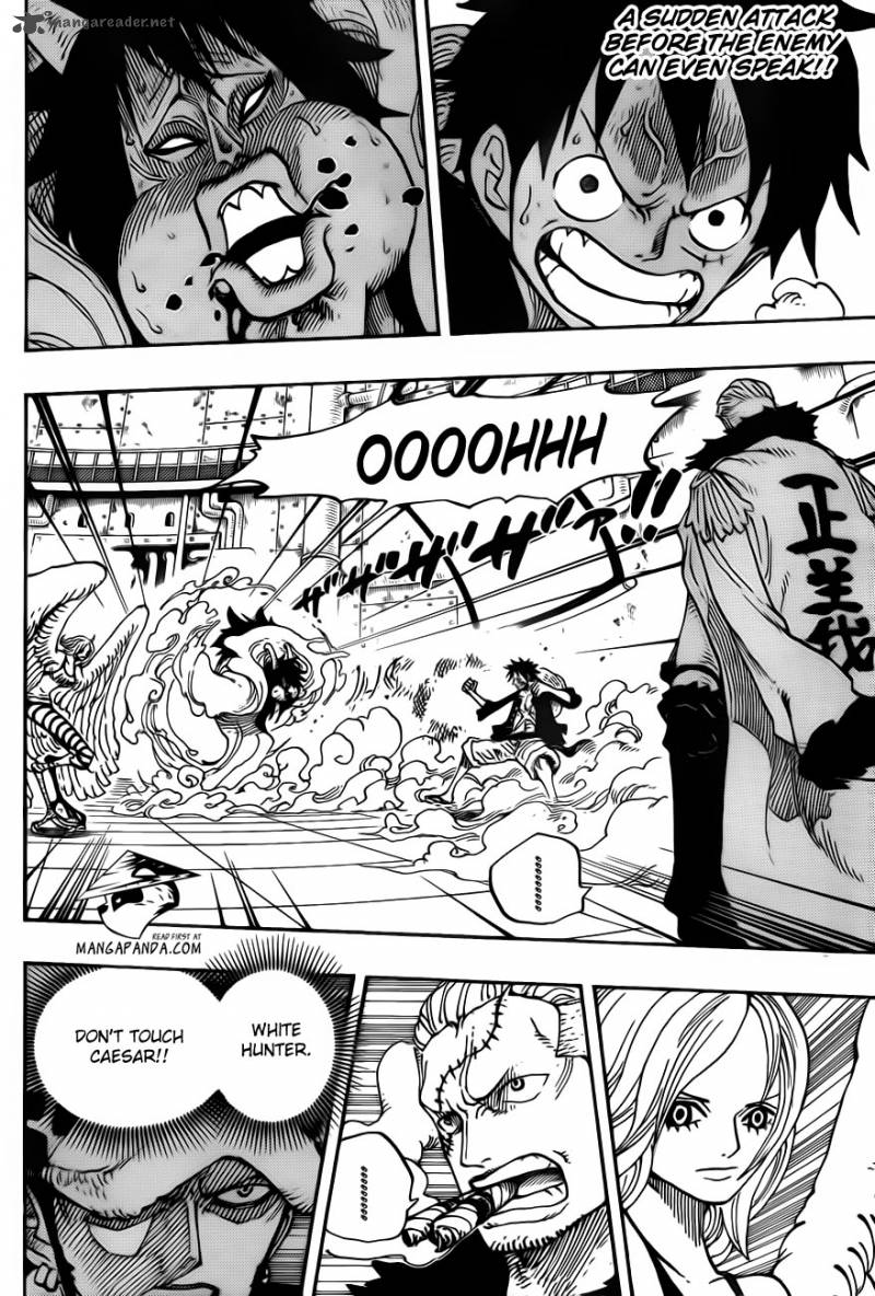 One Piece Chapter 681 page 2 - Chapter 681: Luffy vs. Master