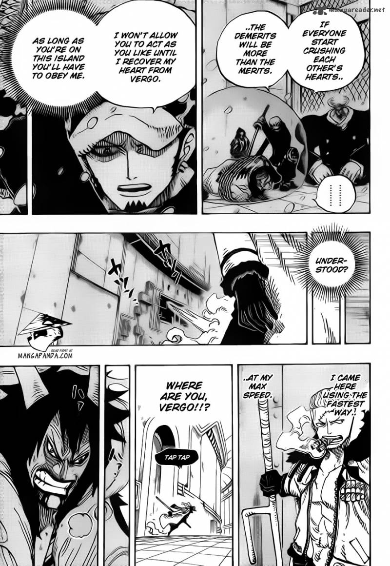 One Piece Chapter 681 page 3 - Chapter 681: Luffy vs. Master