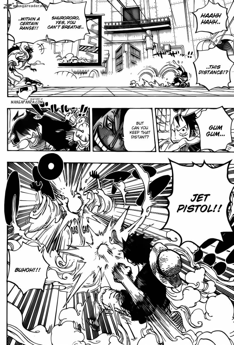 One Piece Chapter 681 page 8 - Chapter 681: Luffy vs. Master