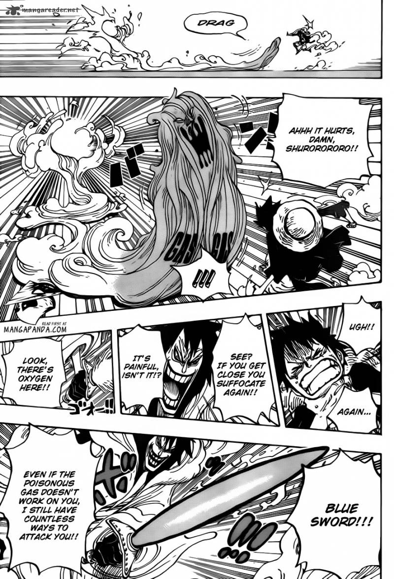 One Piece Chapter 681 page 9 - Chapter 681: Luffy vs. Master