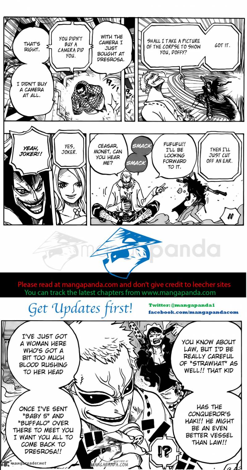 One Piece Chapter 682 page 12 - Chapter 682: Puppet Master