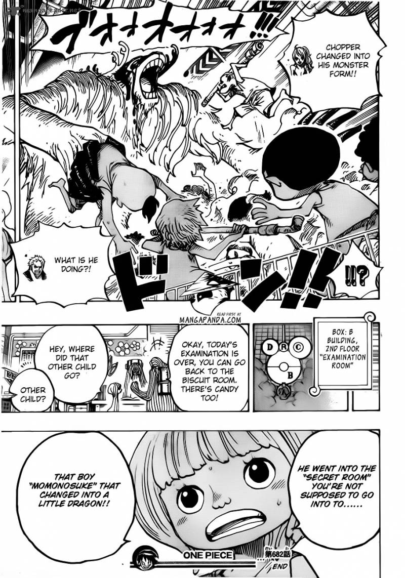 One Piece Chapter 682 page 20 - Chapter 682: Puppet Master
