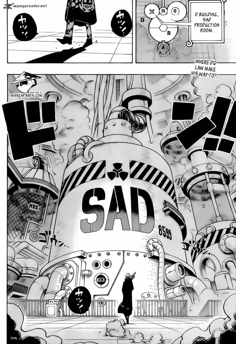 One Piece Chapter 682 page 4 - Chapter 682: Puppet Master