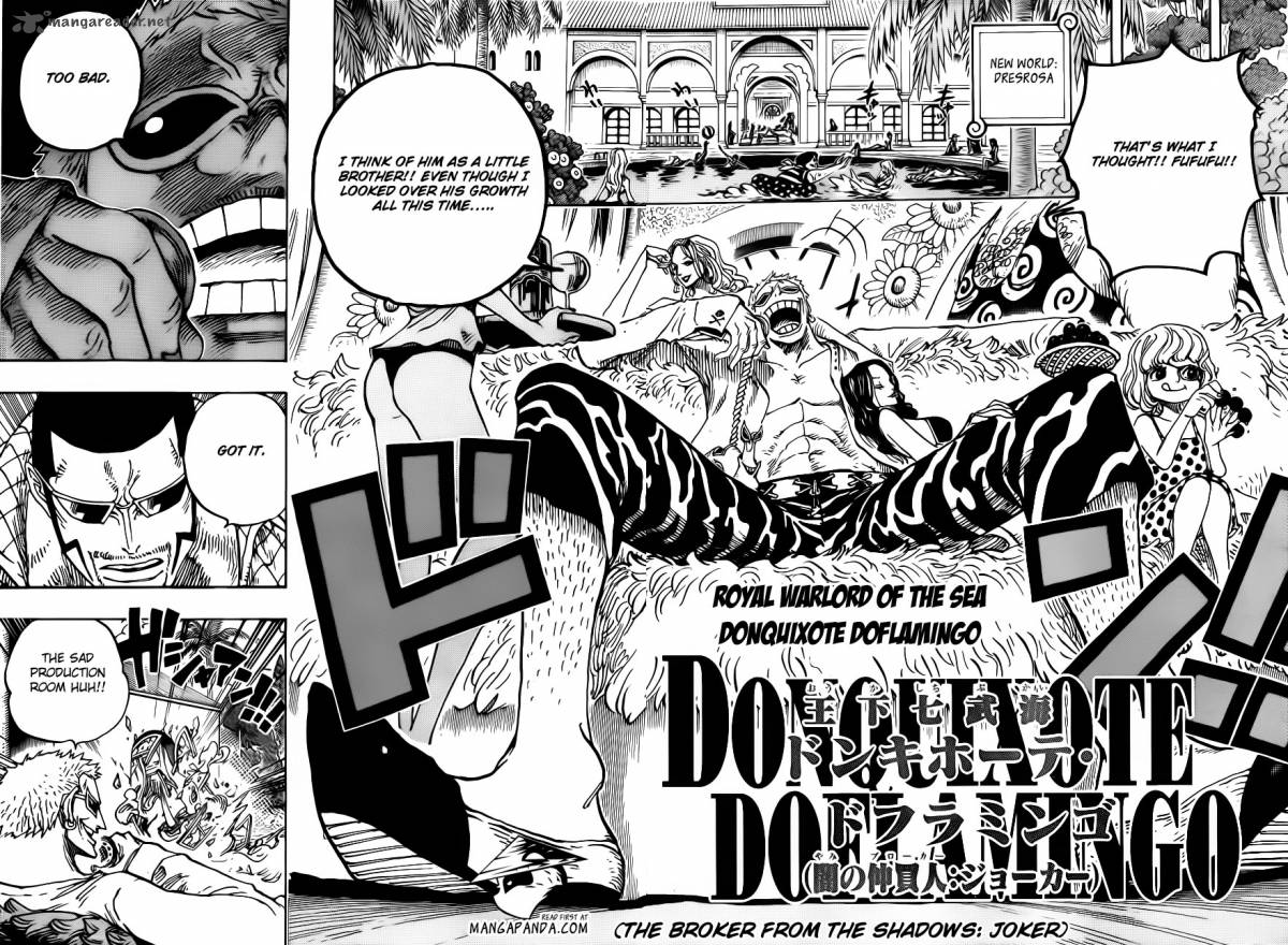 One Piece Chapter 682 page 8 - Chapter 682: Puppet Master