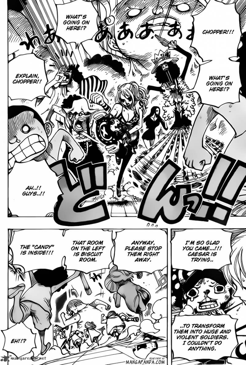 One Piece Chapter 683 page 11 - Chapter 683: An Icy Woman