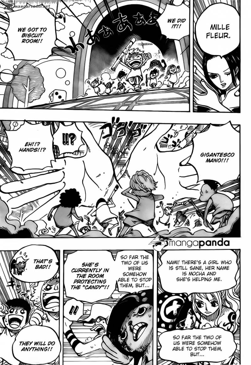 One Piece Chapter 683 page 12 - Chapter 683: An Icy Woman