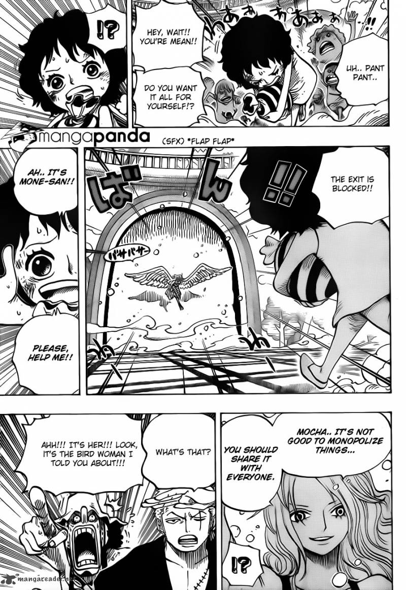 One Piece Chapter 683 page 14 - Chapter 683: An Icy Woman