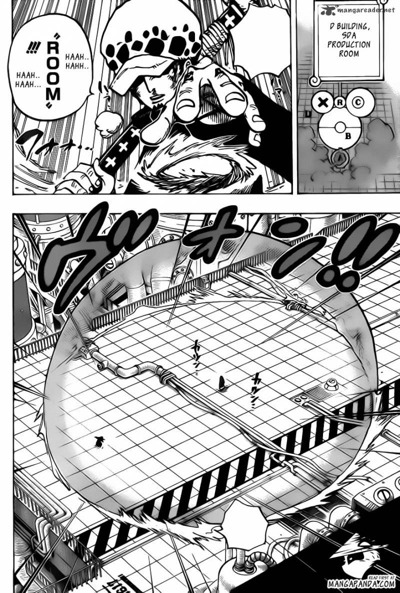 One Piece Chapter 683 page 15 - Chapter 683: An Icy Woman