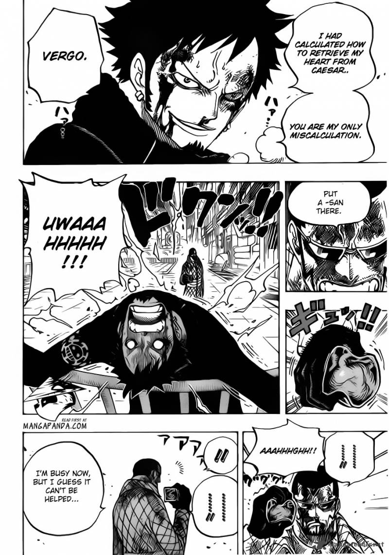 One Piece Chapter 683 page 19 - Chapter 683: An Icy Woman