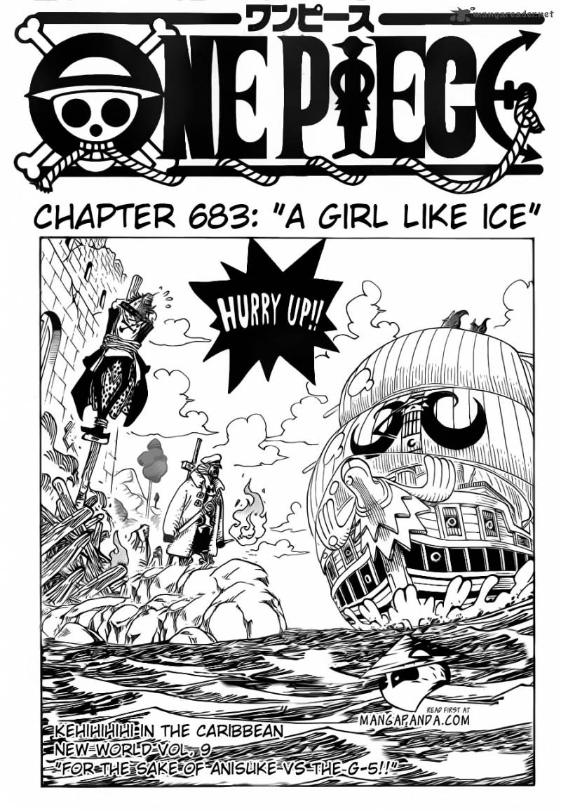 One Piece Chapter 683 page 2 - Chapter 683: An Icy Woman