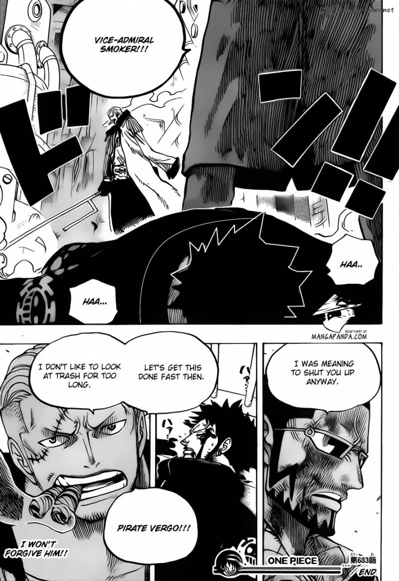 One Piece Chapter 683 page 20 - Chapter 683: An Icy Woman