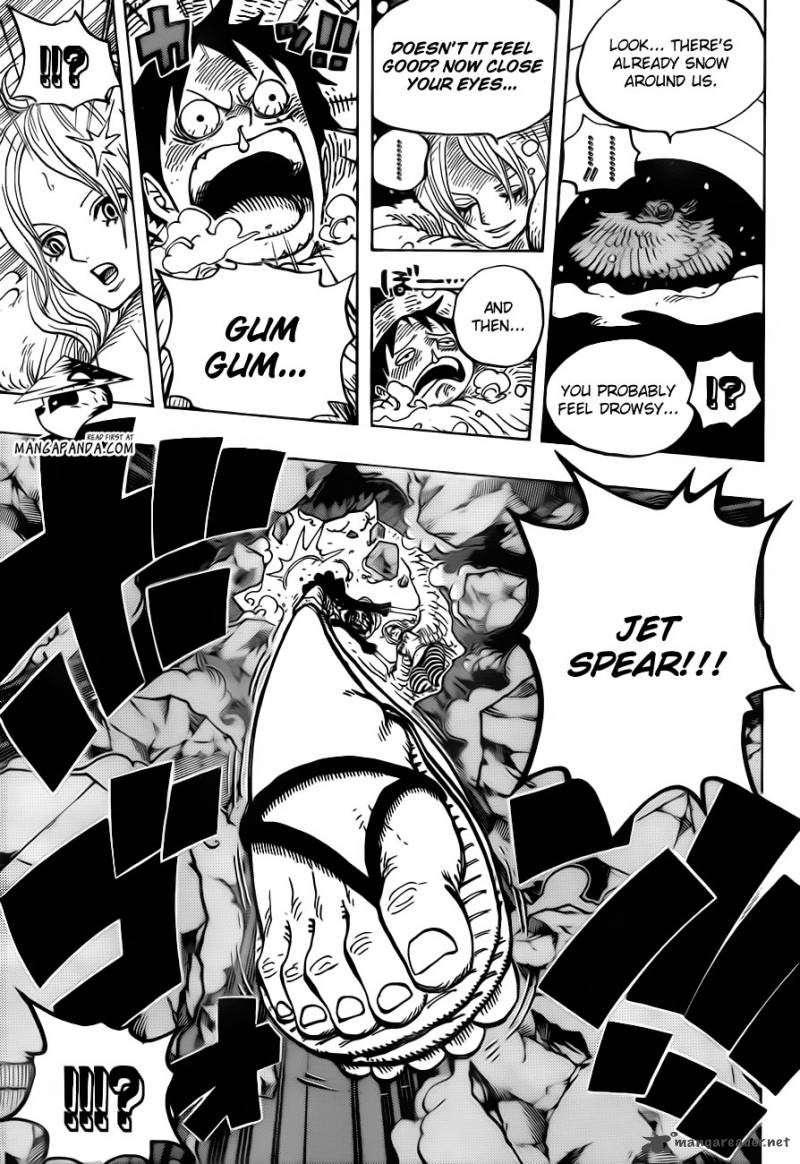 One Piece Chapter 683 page 6 - Chapter 683: An Icy Woman