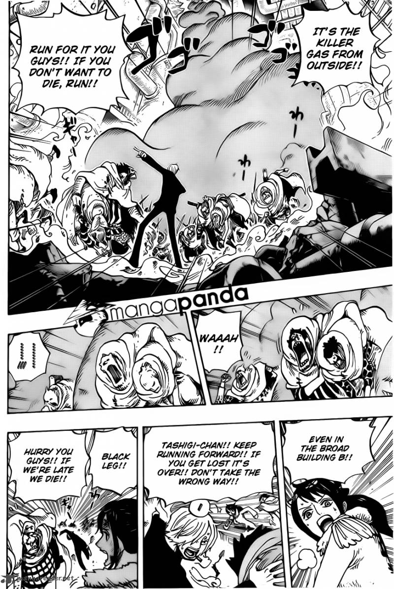 One Piece manga, chapter 684, page 11 of 23