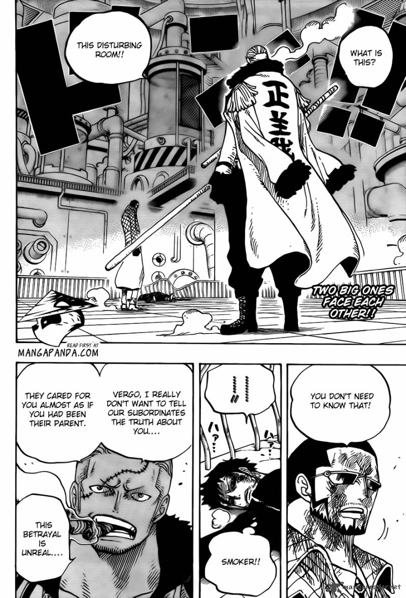 One Piece manga, chapter 684, page 3 of 23