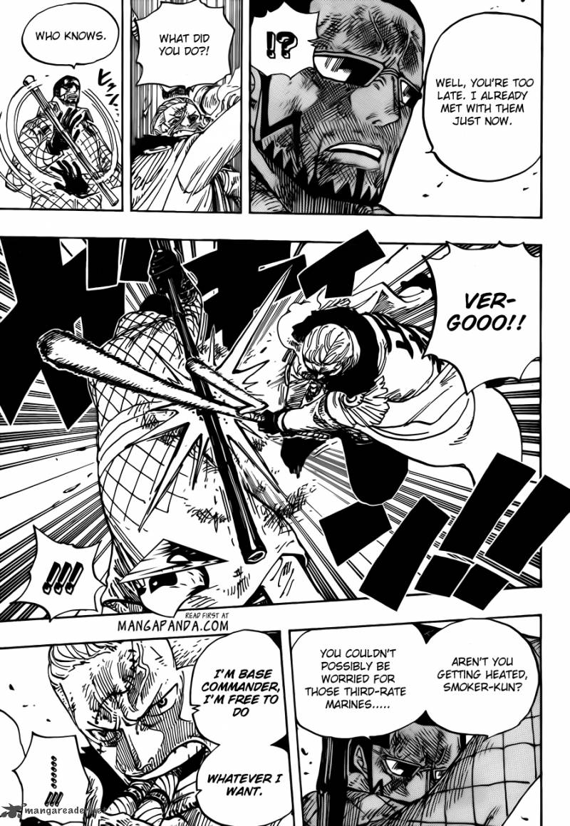 One Piece manga, chapter 684, page 4 of 23