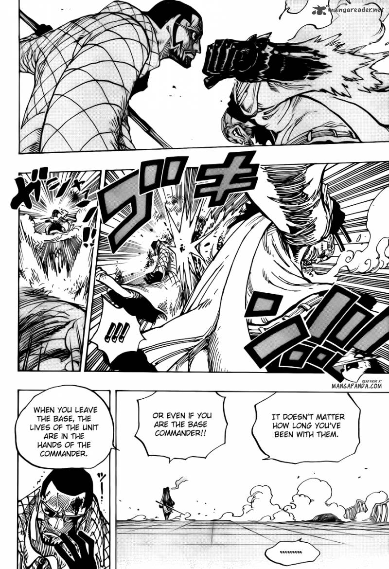 One Piece manga, chapter 684, page 7 of 23