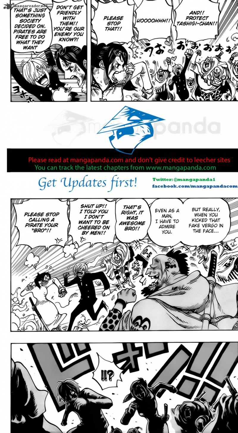 One Piece manga, chapter 684, page 9 of 23