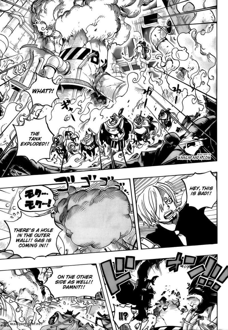 One Piece manga, chapter 684, page 10 of 23