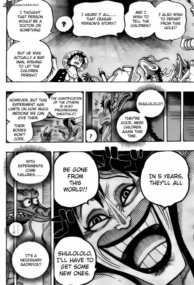 One Piece Chapter 685 page 13 - Chapter 685: My Name is Momonosuke!!