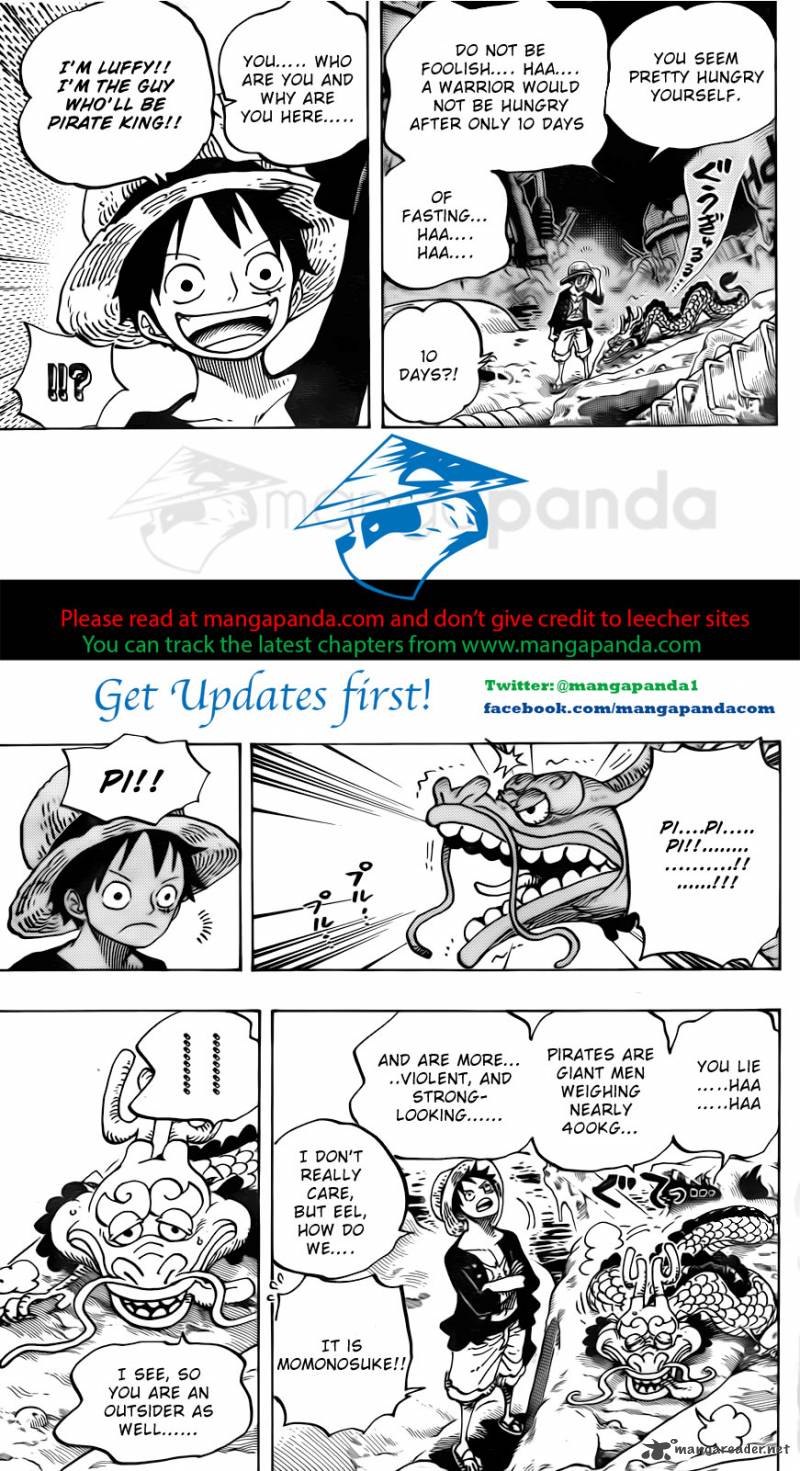One Piece Chapter 685 page 6 - Chapter 685: My Name is Momonosuke!!