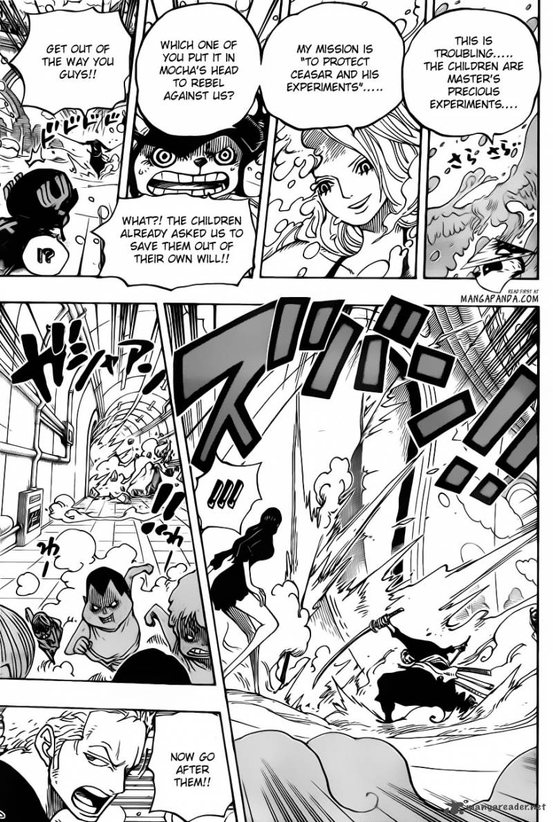 One Piece Chapter 686 page 14 - Chapter 686: The Snow Woman in the Biscuits Room