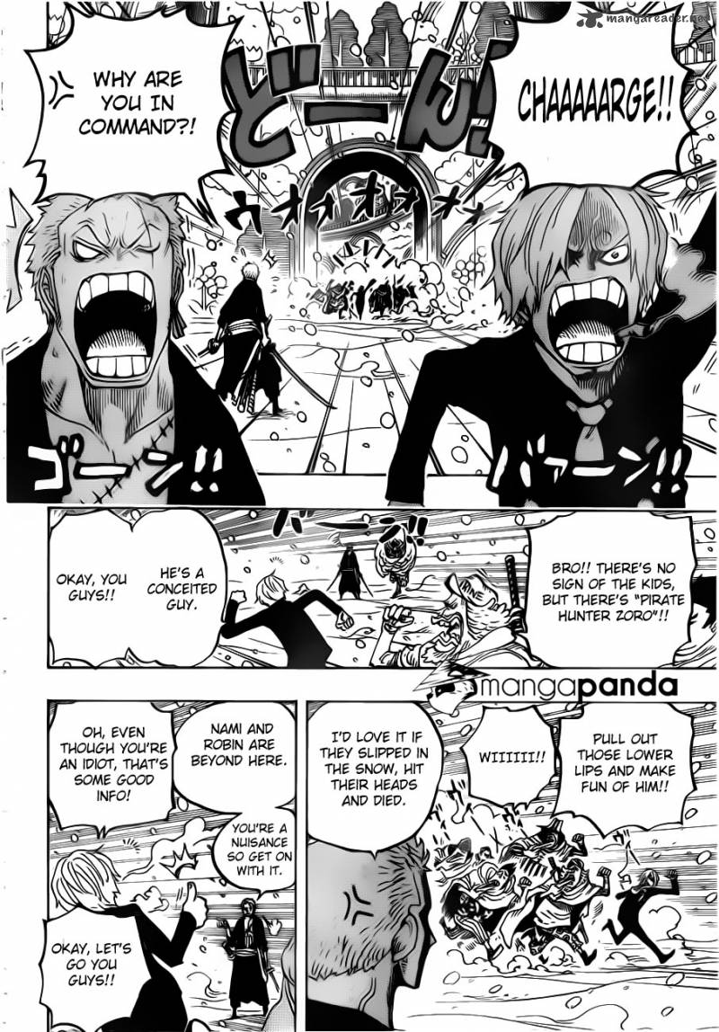 One Piece Chapter 686 page 17 - Chapter 686: The Snow Woman in the Biscuits Room