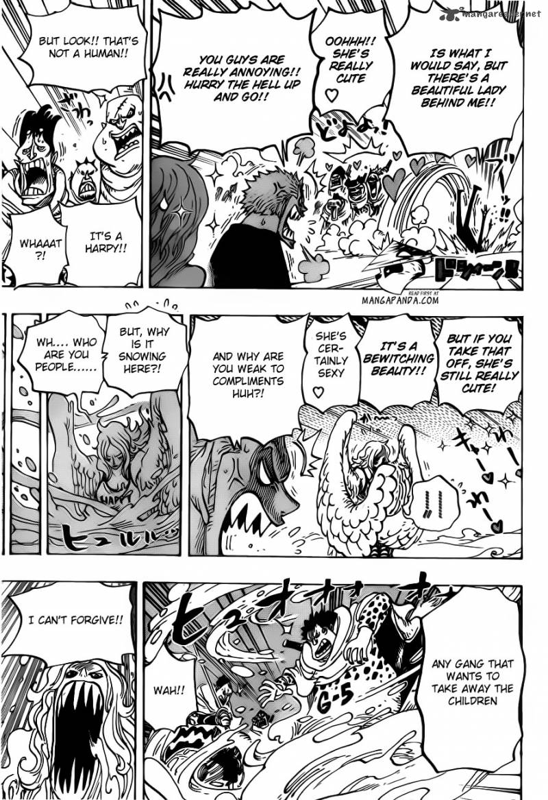 One Piece Chapter 686 page 18 - Chapter 686: The Snow Woman in the Biscuits Room