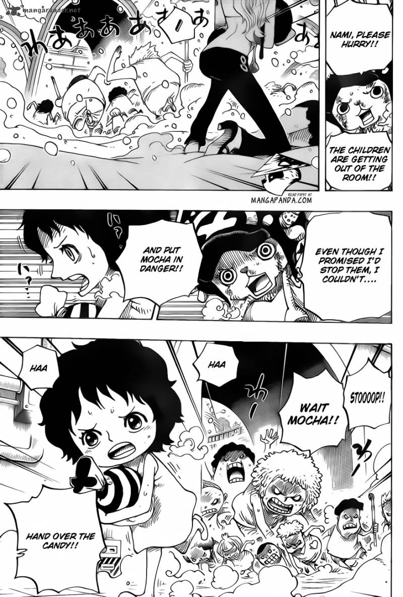 One Piece Chapter 686 page 4 - Chapter 686: The Snow Woman in the Biscuits Room