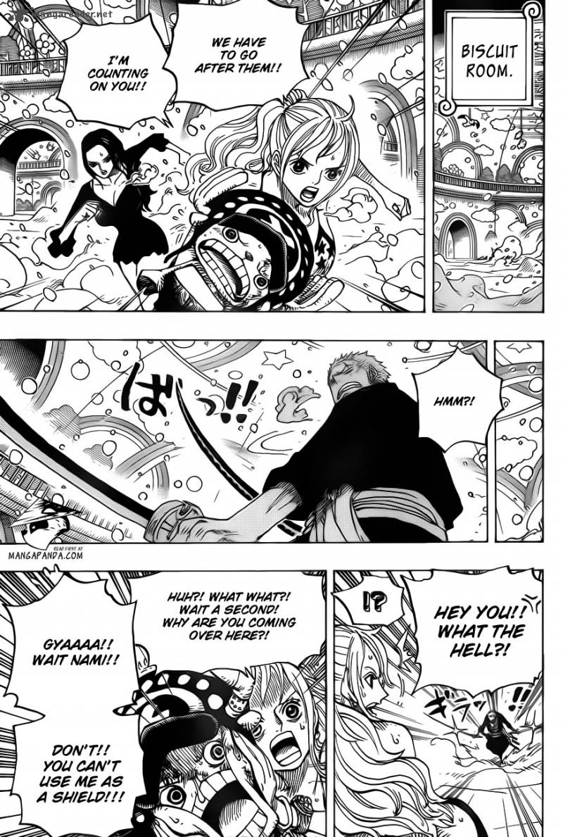 One Piece Chapter 686 page 8 - Chapter 686: The Snow Woman in the Biscuits Room