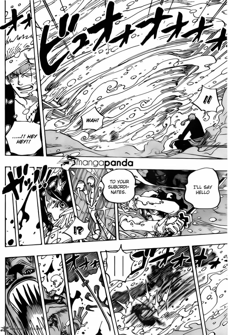 One Piece Chapter 687 page 10 - Chapter 687: Wild Beast