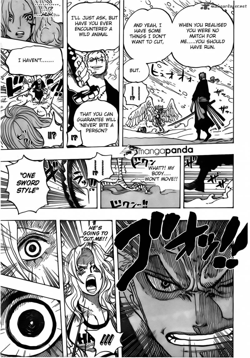 One Piece Chapter 687 page 13 - Chapter 687: Wild Beast