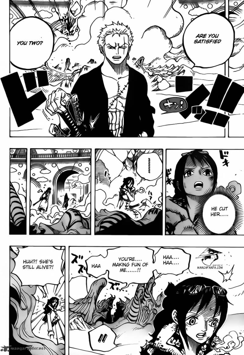 One Piece Chapter 687 page 15 - Chapter 687: Wild Beast