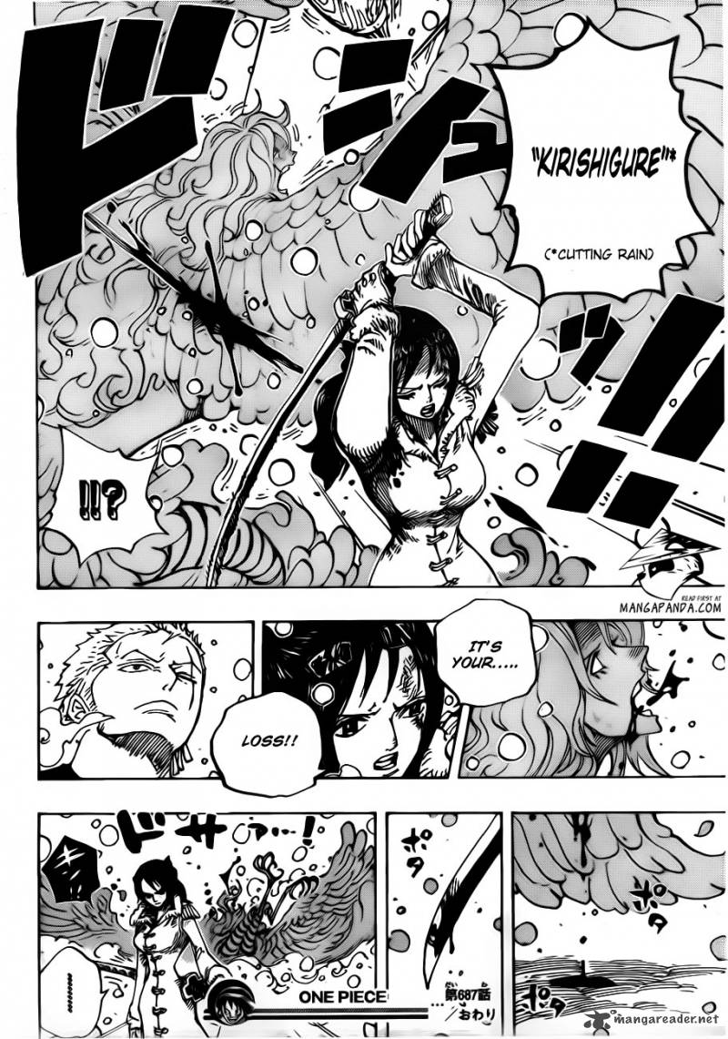 One Piece Chapter 687 page 17 - Chapter 687: Wild Beast