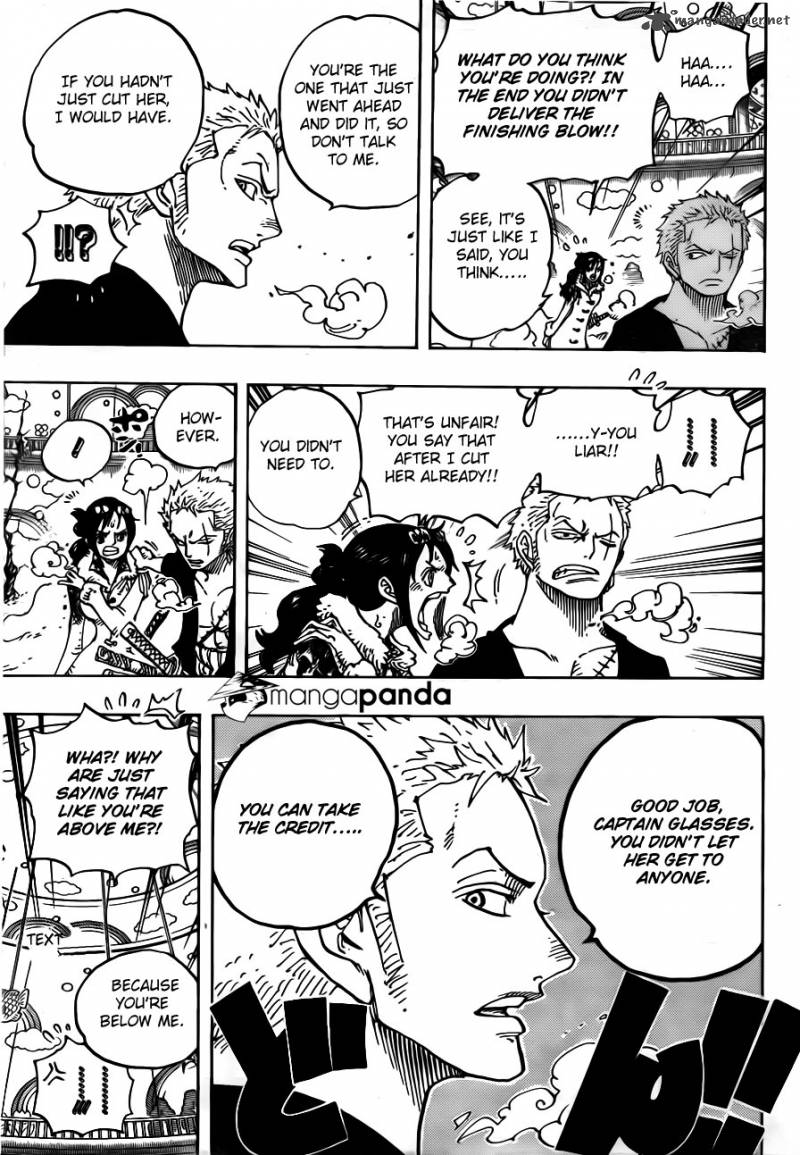 One Piece Chapter 687 page 18 - Chapter 687: Wild Beast