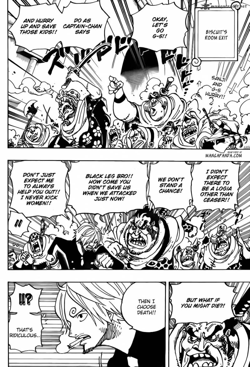 One Piece Chapter 687 page 2 - Chapter 687: Wild Beast