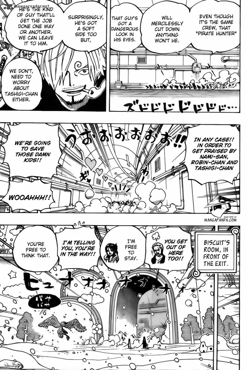 One Piece Chapter 687 page 3 - Chapter 687: Wild Beast