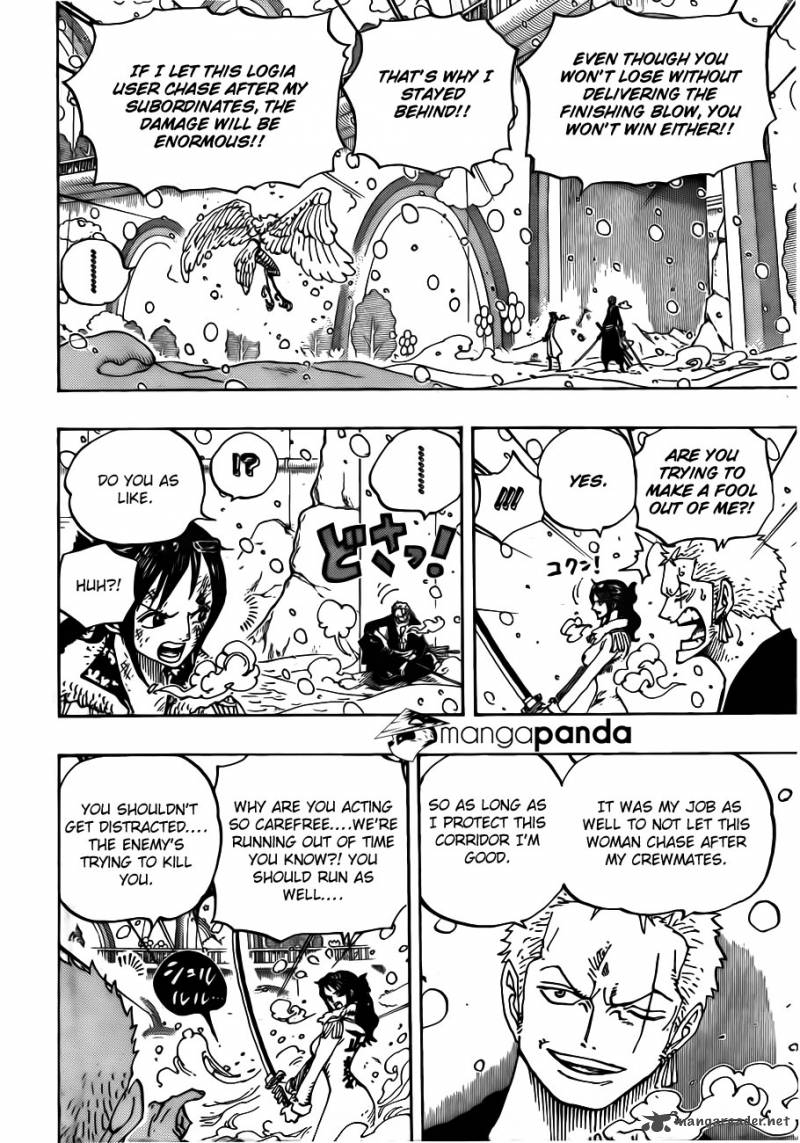 One Piece Chapter 687 page 6 - Chapter 687: Wild Beast