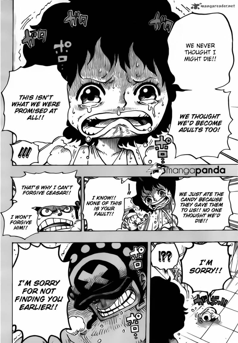 One Piece Chapter 688 page 14 - Chapter 688: Mocha