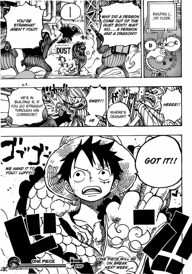 One Piece Chapter 688 page 20 - Chapter 688: Mocha