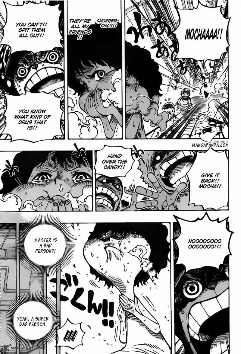 One Piece Chapter 688 page 9 - Chapter 688: Mocha