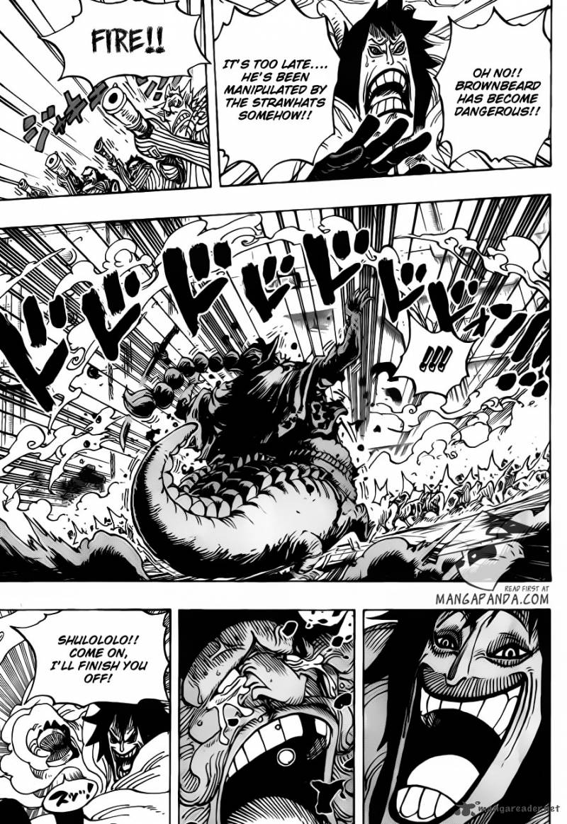 One Piece Chapter 689 page 10 - Chapter 689: A Seemingly Non-Existent Island